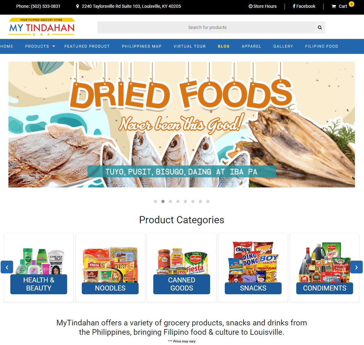 ShopMyTindahan interface